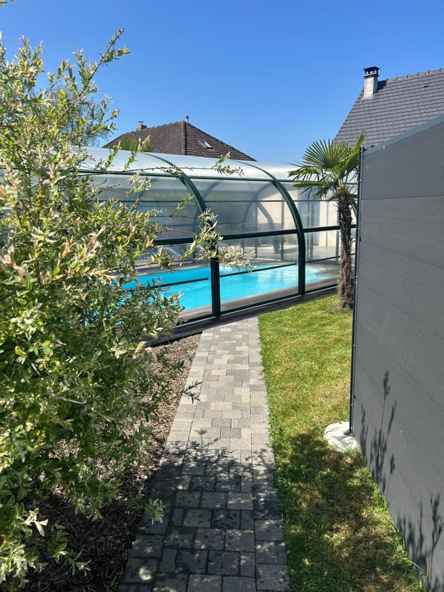 Gite Spa Sauna Piscine Aubin-Saint-Vaast Luaran gambar